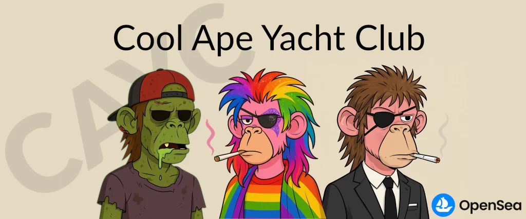 Cool Ape Yacht Club OpenSea NFT Collection